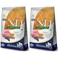 Produktbild: Farmina N&D LAMB BLUEBERRY  MEDIUM MAXI 2x12kg