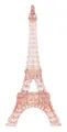 Produktbild: itsisa Baumschmuck Eiffelturm Paris Rose Gold - Baumkugel, Weihnachtsdeko, Christbaumkugel