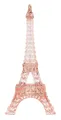 Produktbild: Baumschmuck Eiffelturm Paris rose gold - Baumkugel, Weihnachtsdeko, Christbaum