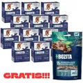 Produktbild: BOZITA Dog: Pute in Gelee 12x370g + BOZITA Meaty Bites Rentier mit Ente Hundeleckerli 70g GRATIS!