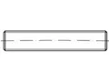 Produktbild: 10 x Gewindebolzen, mit Kegelkuppen DIN 976 Stahl B M 10 x 200 galv. verzinkt, C