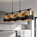 Produktbild: Hängelampe Hilton TK Lighting, dimmbar, schwarz, für Wohn- / Esszimmer, Metall, Modern, Pendelleuchte 4342