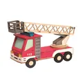 Produktbild: Drechslerei Kuhnert - Anspruchsvolles Hobaku Bastelset - Motiv: Rauchhaus Feuerwehr - für Räucherkerzen Größe M - Maße: 22x7x15cm - kein Spielzeug - Made in Germany