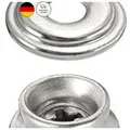 Produktbild: Druckknopf Edelstahl 20 Stück 3-teiliges Set mit 15 mm Gewindelänge für Boote