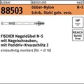 Produktbild: 50er PACK(Stk) FISCHER 088503001000060040 Nageldübel R 88503 N-S 6x 40/ 10 Schra