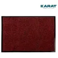 Produktbild: KARAT Sauberlaufmatte Brasil - Individuell einsetzbar - In verschiedenen Farben und Größen erhältlich - 90 x 150 cm - Rot