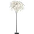 Produktbild: RL LIVE YOUR LIGHT Reality Leuchten Stehleuchte Leavy R40463001, Metall Nickel matt, Schirm Kunststoff weiß, 70 x 70 x 180 cm