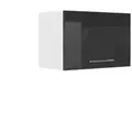Produktbild: Vicco Hängeschrank, Schwarz Hochglanz, Weiß, Holzwerkstoff, 1 Fächer, Rechteckig, 60x40x34.1 cm, Küchen, Küchenmöbel, Küchenschränke, Küchenoberschränke