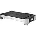 Produktbild: Wmf - 0415340011 Elektro Tischgrill Mit Manueller Temperatureinstellung Silber, Schwarz