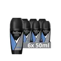 Produktbild: Rexona Men Maximum Protection Deo Roll On Cobalt Dry Antitranspirant 6x 50 ml