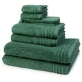 Produktbild: Vossen Frottierset, Grün, Textil, Rechteckig, 50x100 cm, Oeko-Tex® Standard 100, Badtextilien, Handtuch-Sets