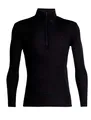 Produktbild: Icebreaker Herren Funktionsshirt 175 Everyday LS Half Zip Merino Baselayer, Black, L, 104484