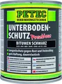 Produktbild: PETEC 73100 Unterbodenschutz Bitumen, Pinseldose, schwarz, 1.000ML