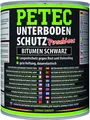 Produktbild: PETEC Unterbodenschutz Bitumen Pinseldose ROST STEINSCHLAG 1000ml  73100