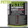 Produktbild: Petec 1000ml Unterbodenschutz Bitumen schwarz Pinseldose Rost Steinschlag Auto