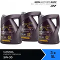 Produktbild: Mannol Energy Premium 5W-30 Opel Mercedes Ford BMW Motoröl 3x5 Liter = 15 Liter