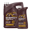 Produktbild: Mannol 5W-30 Energy Premium Motoröl, VW 505 01, dexos1 Gen3, BMW LL-04, 6 Liter