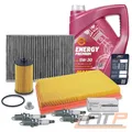 Produktbild: INSPEKTIONSPAKET SET C + 5l 5W-30 FÜR OPEL ASTRA G H J +GTC 1.2 1.4 1.6 1.8