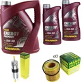 Produktbild: MANNOL 7 L Energy Premium 5W-30+MANN-FILTER für BMW 1er Cabriolet E88 125i