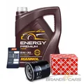 Produktbild: FEBI ÖLFILTER + 5l 5W-30 FÜR OPEL ADAM ASTRA K CORSA E INSIGNIA MOKKA 1.0 - 1.4