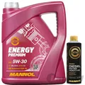 Produktbild: 5L MOTORÖL MANNOL ENERGY PREMIUM 5W30 ÖL MOTORÖL+DIESEL KRAFTSTOFF ADDITIV 100ml