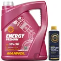 Produktbild: 5L MOTORÖL MANNOL ENERGY PREMIUM 5W30 ÖL MOTORÖL+BENZIN KRAFTSTOFF ADDITIV 100ml