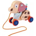 Produktbild: Eichhorn Motorikspielzeug 100005586, Hund, Nachziehspielzeug aus Holz, ab 1 Jahr