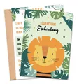 Produktbild: MeinBaby123® | Kindergeburtstag Einladungskarten (Löwe V1)