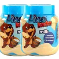 Produktbild: (EUR 10,70/Kg) 2x 350g Lino Lada Milk Brotaufstrich Linolada Milchcreme White 2x