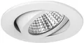 Produktbild: Brumberg LED-Einbaustrahler IP65 dim2warm, 6W, 460lm, 1800-3000K, weiß (12443073)
