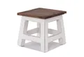 Produktbild: DESIGN DELIGHTS Hocker Fusshocker PALO, 27x26cm (HxB), rustikaler Holzhocker Massivhocker