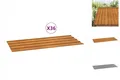 Produktbild: Dachplatten 36 Stk. Grau 100x44 Cm Cortenstahl
