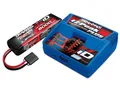 Produktbild: Traxxas POWER PACK EZ-Peak Plus 4A Ladegerät EU Version + 1x ID LiPo 11,1V 5000m