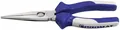 Produktbild: Flachrundzange Länge 200 mm verchromt gerade Mehrkomponenten-Hüllen PROMAT