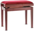 Produktbild: GEWA Pianobank Deluxe Mahagoni Matt Klavierhocker E-Piano Bank Keyboard Hocker