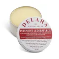 Produktbild: DELARA Intensive Lederpflege, farblos, 100 ml - Imprägniert und schützt Leder sehr wirksam. Neue Rezeptur mit hochwertigem Kokosöl und Bienenwachs - Made in Germany