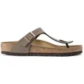 Produktbild: Birkenstock für Damen. 43751 Gizeh Birko-Flor Sandalen taupe (39), Wohnung, Keine, Lässig