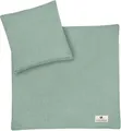 Produktbild: Julius Zöllner Kinderbettwäsche Baby- und Kinderbettwäsche aus 100% Musselin, Musselin, 2 teilig, erhältlich in den Größen 80x80+35x40cm und 100x135+40x60cm