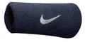 Produktbild: Nike Swoosh Doublewide Wristbands obsidian/white