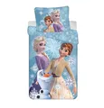 Produktbild: Disney Frozen Bettwäsche Eiskönigin Anna ELSA Snow Kopfkissen Bettdecke 135/140x200