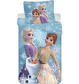 Produktbild: Disney Frozen Bettwäsche Eiskönigin Anna Elsa Bettdecke Set 135/1400cm