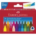 Produktbild: FABER CASTELL Wachsmalstift Dreikant sortiert Etui VE=24 Stück