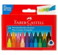 Produktbild: Faber-Castell Wachsmalstift 24er Etui dreikant, Wachsmalkreide Malstift