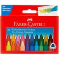 Produktbild: Faber-Castell Wachsmalkreide 24er Etui dreikant Wachsmalstift Malstift