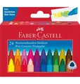 Produktbild: 1 bis 18x FABER-CASTELL Dreikant-Wachsmalkreide, 24er Kartonetui BIS 62% RABATT