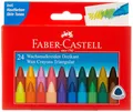 Produktbild: FABER-CASTELL 120024 Dreikant-Wachsmalkreide, 24er Etui, 1 Stück 24 stück (1er P