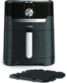 Produktbild: TEFAL Easy Fry & Grill Classic Heißluftfritteuse 4,2 l 80 °C 200 6 Personen 60 min 2-in-1 Gesundes Kochen + Einstellbare Temperatur 4,6 L/1 kg Fassungsvermögen EY5018 (EY5018)