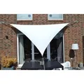 Produktbild: Floracord Dreiecksonnensegel Weiß 360 cm x 360 cm x 360 cm