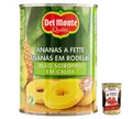Produktbild: Italian Gourmet Ananas a Fette allo Sciroppo Frutta Dolce Dose 1 x 570g | Scheiben in Sirup, gusto tropicale e succoso per dessert, macedonia, Gesamtnettogewicht 570 g + Kostenlos Polpa 400g
