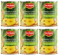 Produktbild: 6x Del Monte Ananas a Fette allo Sciroppo,Geschnittene Ananas in Sirup,570g Dose